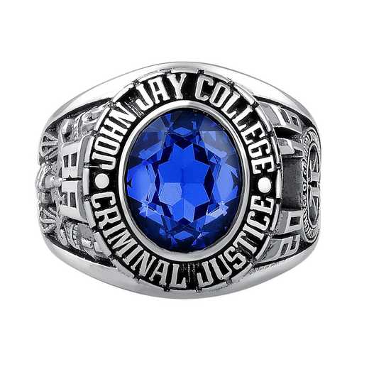 John Jay College of Criminal Justice Traditional 876L1 Ring